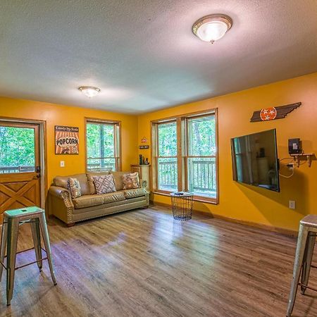 North Ridge Place Brand New Log Cabin With Hot Tub Great Location 세비어빌 외부 사진