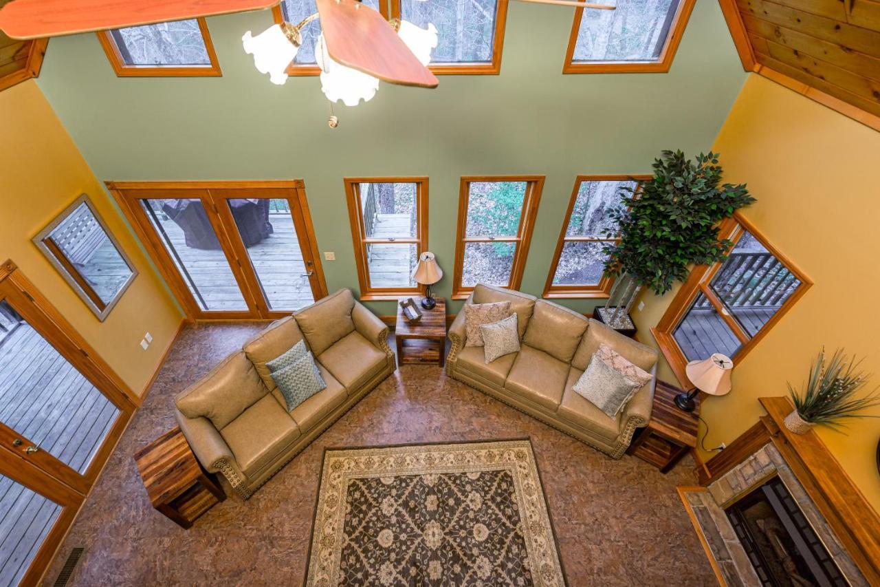 North Ridge Place Brand New Log Cabin With Hot Tub Great Location 세비어빌 외부 사진