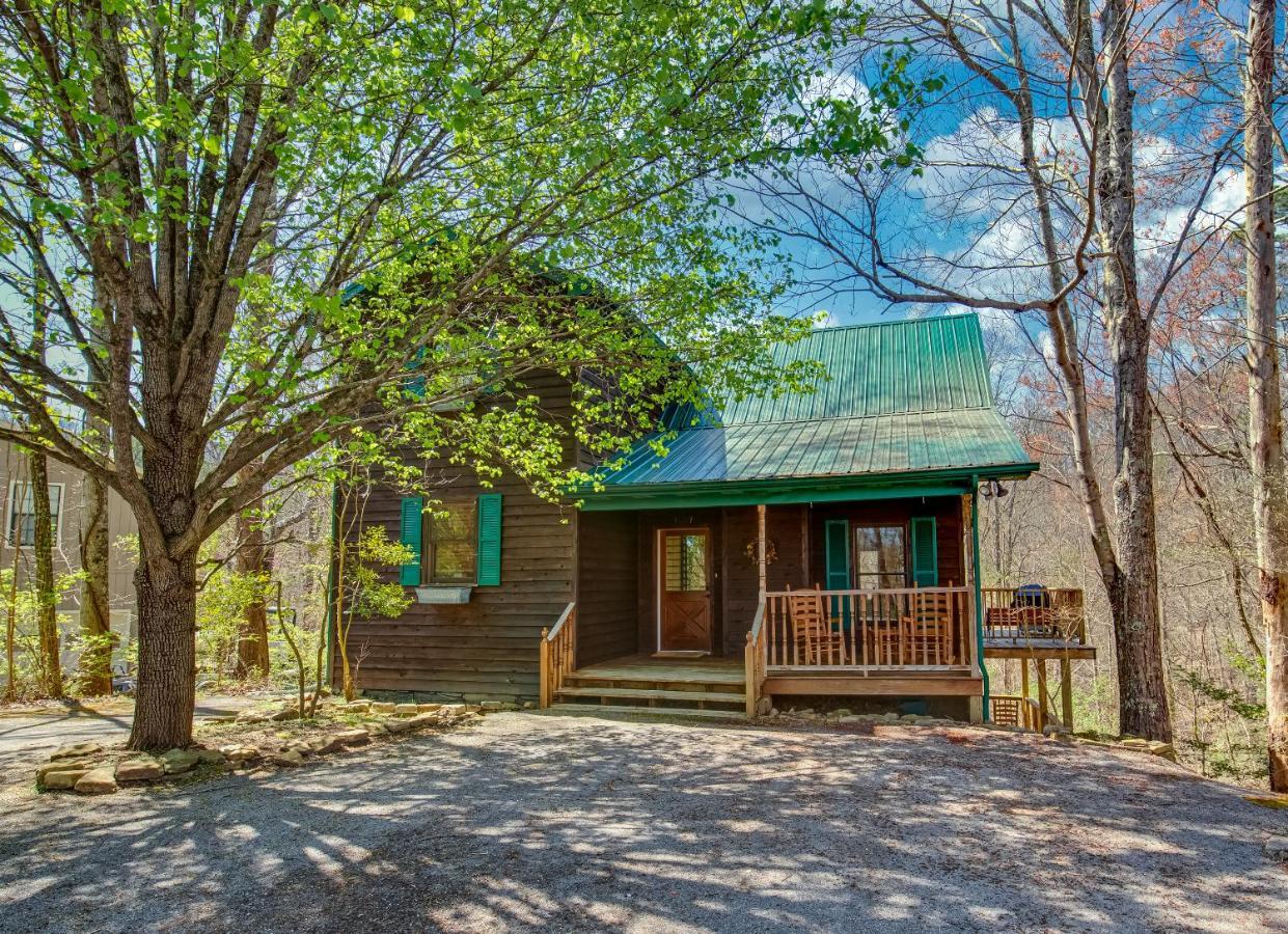 North Ridge Place Brand New Log Cabin With Hot Tub Great Location 세비어빌 외부 사진